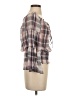 Max Studio 100% Cotton Gray 3/4 Sleeve Blouse Size XS - photo 4