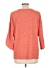 Christopher & Banks Orange 3/4 Sleeve Blouse Size L - photo 2