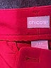 Chico's Solid Red Dress Pants Size Lg (2.5) - photo 4