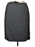 Talbots Solid Gray Casual Skirt Size 14W - photo 2