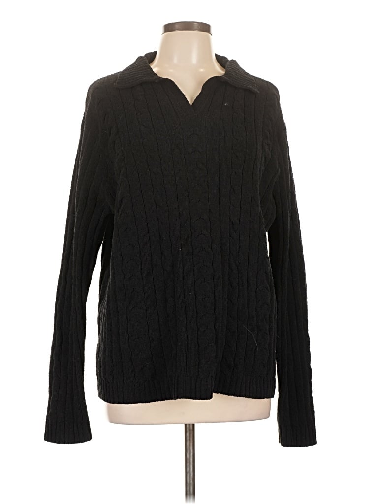 Pre-owned Classic Elements Pullover Sweater In Black