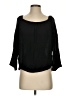 Cloth & Stone 100% Rayon Black 3/4 Sleeve Blouse Size S - photo 1