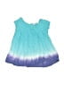 Splendid 100% Cotton Tie-dye Teal Dress Size 6-12 mo - photo 1