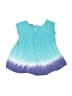 Splendid 100% Cotton Tie-dye Teal Dress Size 6-12 mo - photo 2
