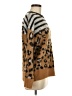Ella Moss 100% Acrylic Animal Print Brown Pullover Sweater Size M - photo 4