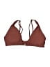 Unbranded Solid Brown Swimsuit Top Size S (estimated) - photo 1