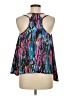 Ultra Flirt 100% Polyester Teal Sleeveless Blouse Size M - photo 2