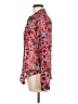 Love, Fire 100% Polyester Floral Red Long Sleeve Blouse Size M - photo 5