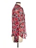 Love, Fire 100% Polyester Floral Red Long Sleeve Blouse Size M - photo 4