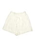 BB Dakota 100% Rayon Solid Ivory White Shorts Size S - photo 1