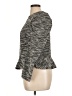 Nine West Gray Long Sleeve Top Size XL - photo 5