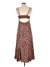 Unbranded Animal Print Brown Casual Dress Size L - photo 2
