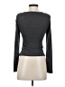 Habitual Gray Long Sleeve Top Size Sm (1) - photo 2
