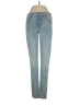 Express Hearts Blue Jeans Size 6 - photo 1