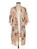 I. Joah 100% Polyester Tan Kimono Size S - photo 1