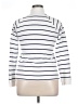 TSE Stripes White Turtleneck Sweater Size 14 - photo 2