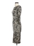 Assorted Brands Animal Print Tan Cocktail Dress Size S - photo 5