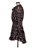 Sky To Moon 100% Polyester Floral Black Cocktail Dress Size M - photo 5
