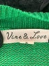 Vine & Love Green Pullover Sweater Size S - photo 8