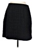 Nine West 100% Polyester Tweed Black Casual Skirt Size L - photo 2