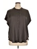 Old Navy Gray Short Sleeve Blouse Size XL - photo 1