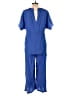 Bibi Solid Blue Jumpsuit Size M - photo 2