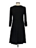 Cupio Solid Black Casual Dress Size XS - photo 2