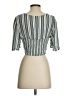 American Eagle Outfitters 100% Viscose Silver Short Sleeve Blouse Size S - photo 2