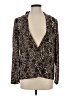 The Kooples 100% Polyester Animal Print Brown Blazer Size S - photo 1