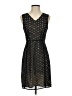 The Limited 100% Polyester Polka Dots Black Cocktail Dress Size 0 - photo 1