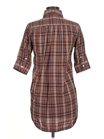 Billy Reid 3/4 Sleeve Button-Down Shirt (view 2)