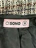 Ci Sono 100% Polyester Tweed Brown Blazer Size M - photo 6