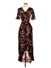 Lulus Burgundy Kimono Size XS - photo 1