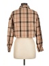 Unbranded Plaid Brown 3/4 Sleeve Button-Down Shirt Size M (estimated) - photo 2