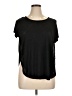 Elan Black Short Sleeve Top Size XL (estimated) - photo 1