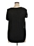 Elan Black Short Sleeve Top Size XL (estimated) - photo 2