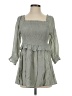 Oddi 100% Polyester Gray Casual Dress Size S - photo 1