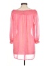 H&M 100% Polyester Pink 3/4 Sleeve Blouse Size 8 - photo 2