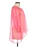 H&M 100% Polyester Pink 3/4 Sleeve Blouse Size 8 - photo 4