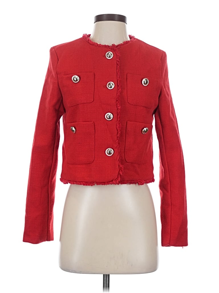 Pre-owned Iris Jacket In Red