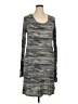 Thought Graphic Gray Casual Dress Size 14 - photo 1