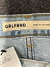 GRLFRND 100% Cotton Blue Denim Shorts Size 26 waist - photo 3