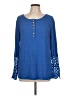 Kancystore Blue Long Sleeve Top Size L - photo 1