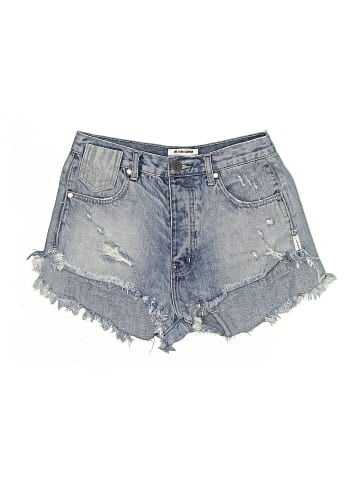 ONE X ONETEASPOON Denim Shorts (view 1)