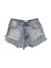 ONE X ONETEASPOON Blue Denim Shorts Size 23 waist - photo 1