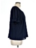 Unbranded Blue Short Sleeve Blouse Size L (estimated) - photo 4