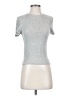 Parade Silver Short Sleeve Turtleneck Size S - photo 1