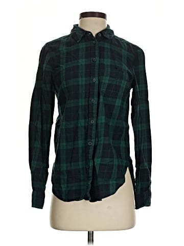H&M L.O.G.G. Long Sleeve Button-Down Shirt (view 1)