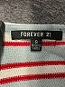 Forever Stripes Gray Pullover Sweater Size S - photo 7