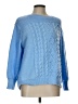 Shein Curve Blue Pullover Sweater Size 12 - photo 1